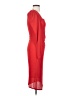 Laundry by Shelli Segal 100% Polyester Solid Red Cocktail Dress Size 4 - photo 4