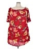 Mlle Gabrielle Red Casual Dress Size 3X - photo 1