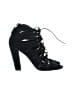 Delman Shoes Black Ankle Boots Size 8 1/2 - photo 1