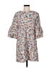 Zara Basic Floral Multi Color Gray Kimono Size L - photo 1