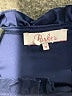 Parker 100% Polyester Blue Long Sleeve Blouse Size M - photo 7