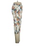 Briggs Floral Ivory Casual Pants Size 16 - photo 4