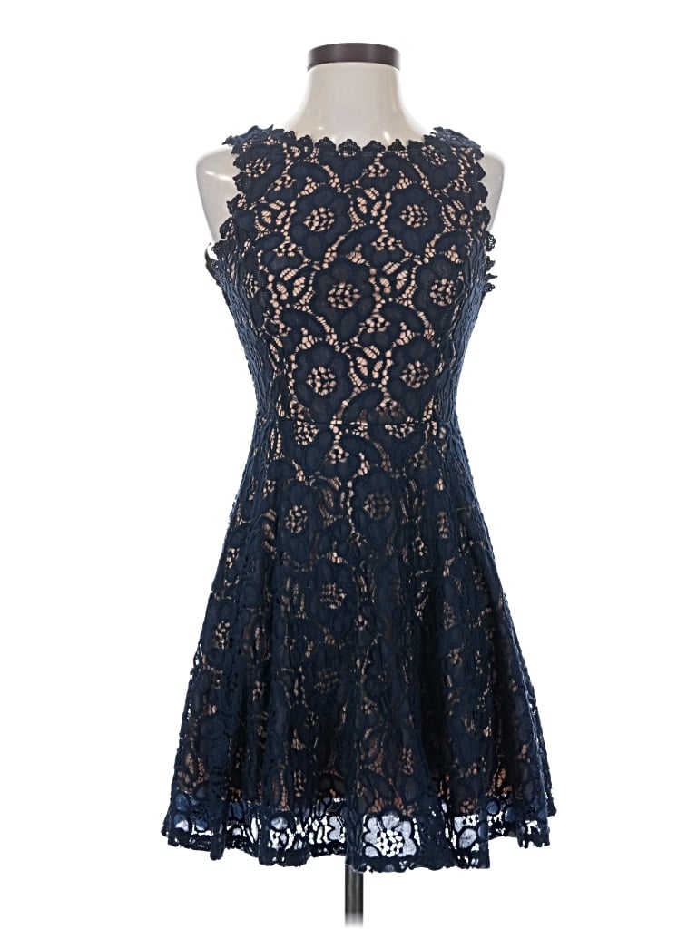 Pre-owned City Studio Cocktail Dress In Blue