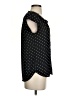 Daniel Rainn 100% Polyester Polka Dots Black Short Sleeve Blouse Size XS - photo 4