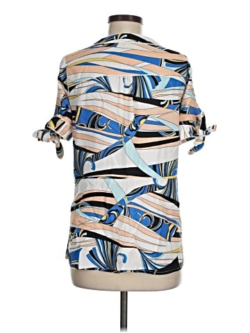 Listicle Short Sleeve Blouse (view 2)