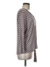 Democracy Gray Long Sleeve Blouse Size M - photo 4