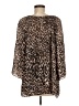 Spense Brown Long Sleeve Blouse Size M - photo 2