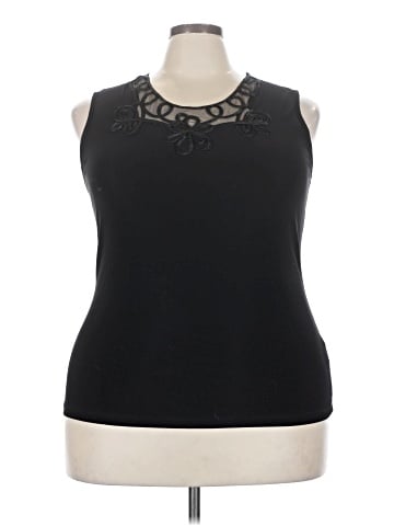 DressBarn Sleeveless T-Shirt (view 1)