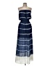 Athleta Stripes Blue Cocktail Dress Size M - photo 1