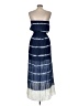 Athleta Stripes Blue Cocktail Dress Size M - photo 2