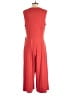 Nina Leonard Solid Red Jumpsuit Size L - photo 2