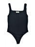 Babaton Solid Black One Piece Swimsuit Size M - photo 1