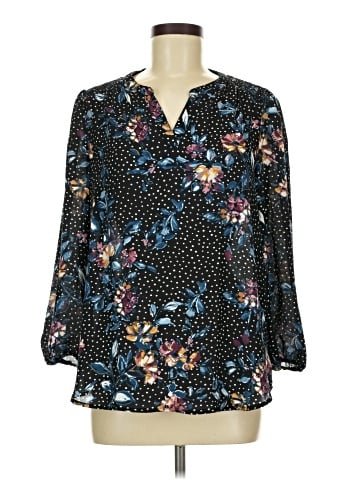By & By 3/4 Sleeve Blouse (view 1)