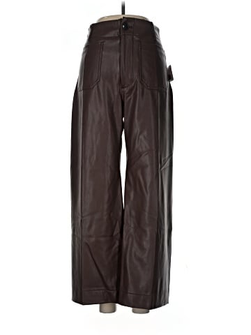 Maeve Faux Leather Pants (view 1)