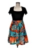 Unbranded Tropical Teal Cocktail Dress Size M - photo 1