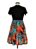 Unbranded Tropical Teal Cocktail Dress Size M - photo 2