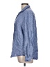 Grayson 100% Linen Blue Long Sleeve Button-Down Shirt Size 12 - photo 5