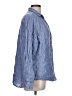 Grayson 100% Linen Blue Long Sleeve Button-Down Shirt Size 12 - photo 4