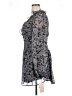 City Studio Paisley Blue Casual Dress Size XL - photo 5