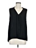 A+ Ellen 100% Polyester Black Sleeveless Blouse Size M - photo 1