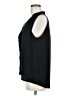 A+ Ellen 100% Polyester Black Sleeveless Blouse Size M - photo 5