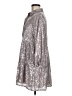 Maeve 100% Polyester Metallic Silver Casual Dress Size M (petite) - photo 5