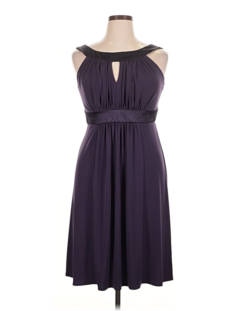 Pre-owned David's Bridal Cocktail Dress In Purple