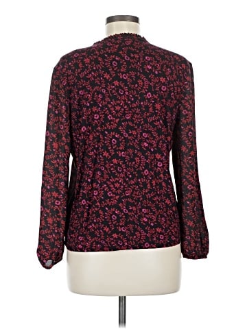 Ann Taylor LOFT Outlet Long Sleeve Blouse (view 2)