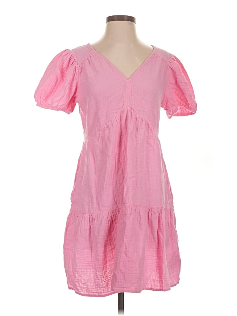 Pre-owned Gap Casual Dress In Pink