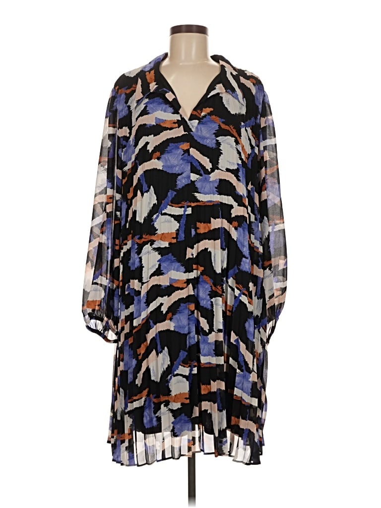 Pre-owned Nine West Casual Dress In Blue