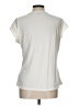 The Limited Outlet 100% Polyester Ivory Short Sleeve Top Size L - photo 2