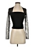 Zara Black Long Sleeve Top Size S - photo 1