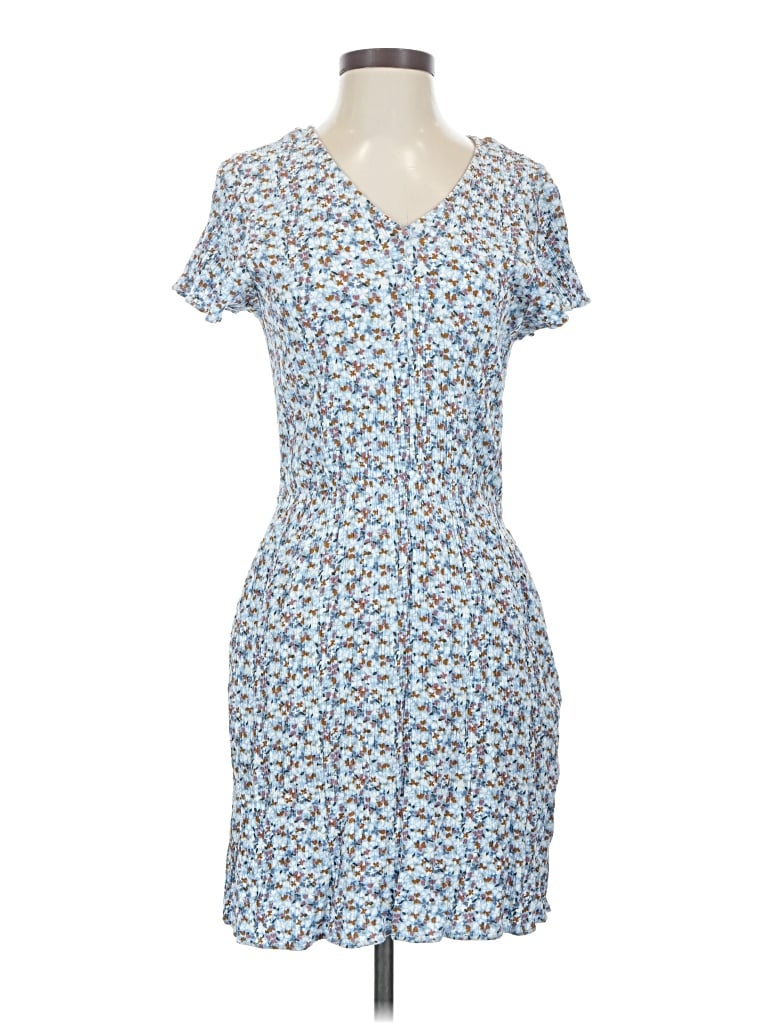 Pre-owned Market & Spruce Casual Dress In Blue