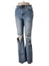 Altar'd State Hearts Blue Jeans Size 28 waist - photo 1