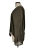 Blu Pepper 100% Rayon Green Long Sleeve Blouse Size L - photo 5