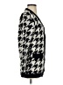 Steve Madden Houndstooth Black Cardigan Size XS - photo 4