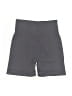 OQQ Solid Gray Athletic Shorts Size S - photo 1