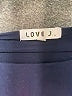 Love J Blue Short Sleeve Turtleneck Size L - photo 7