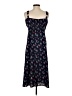 Heartloom 100% Polyester Floral Black Casual Dress Size S - photo 2