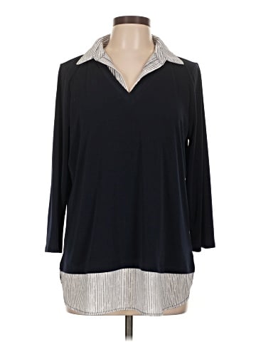 Adrianna Papell 3/4 Sleeve Top (view 1)