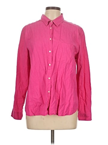 Ann Taylor LOFT Long Sleeve Button-Down Shirt (view 1)