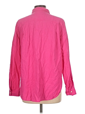 Ann Taylor LOFT Long Sleeve Button-Down Shirt (view 2)
