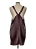 Multiblu Stripes Burgundy Casual Dress Size EU 42 / US 12 - photo 2