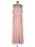 Thread 100% Polyester Solid Pink Tan Casual Dress Size 22W - photo 1
