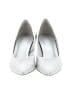 Unbranded Silver Heels Size 6 - photo 2