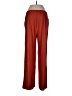 Serra Solid Red Casual Pants Size L - photo 2