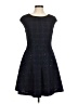Cynthia Steffe 100% Polyester Tweed Black Cocktail Dress Size 6 - photo 1