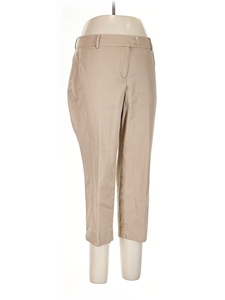 Pre-owned Talbots Khaki Pant In Tan