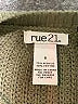 rue21 Solid Green Pullover Sweater Size S - photo 7