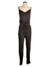 On The Road... Solid Brown Jumpsuit Size M - photo 1